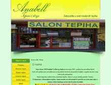 Tablet Screenshot of anabelltepisi.com